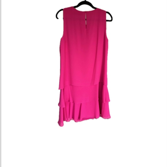 RALPH LAUREN FUSIA DRESS SZ. 10 - Picture 3 of 6